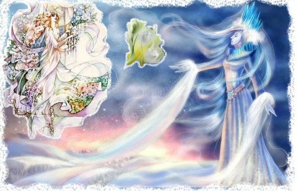 Сретение встреча весны с зимой