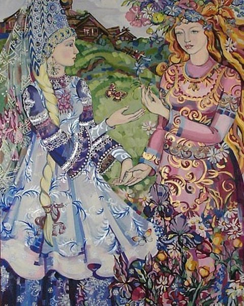 Встреча весны с зимой праздник