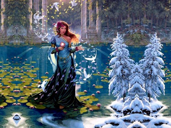 Зима прощается с весной