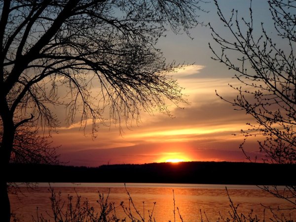 Весна вечер