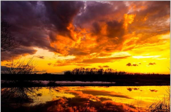 Весенний закат