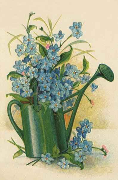 Винтажные весенние букеты