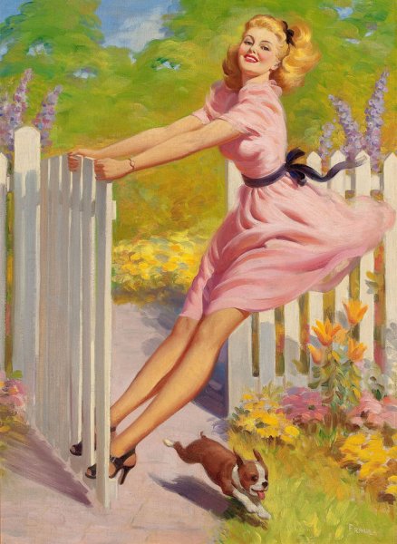 Художник Art Frahm (1907-1981)