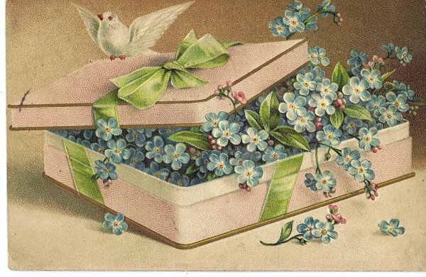 Винтажные весенние цветы