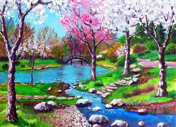 «Весна в лесу» Юрия Мелькова