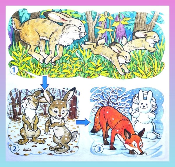 Животные весной для детей