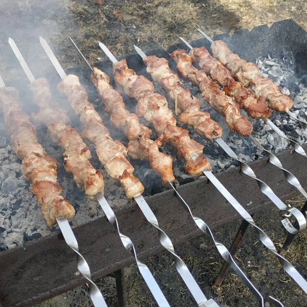 Весна шашлыки природа