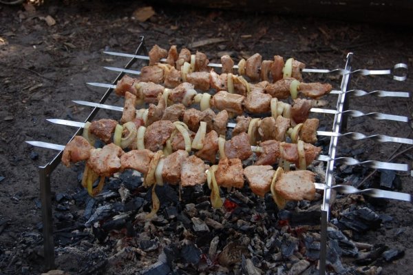 Шашлык осенью