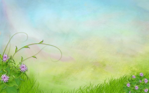 Весенний фон для презентации