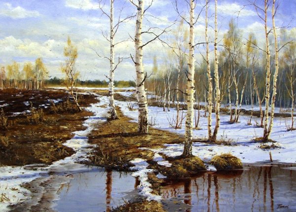 Апрель Подснежник