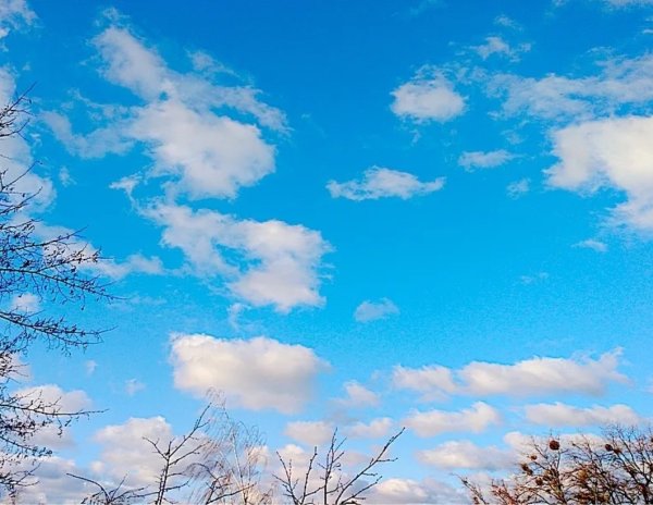 Весеннее небо