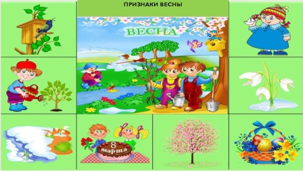 Признаки весны