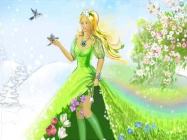 Весна красна для детей