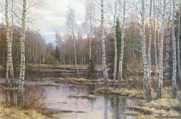 Мартовский лес