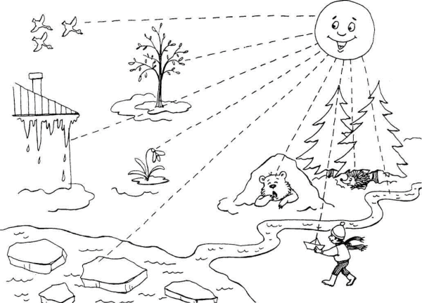 Весна задания для детей