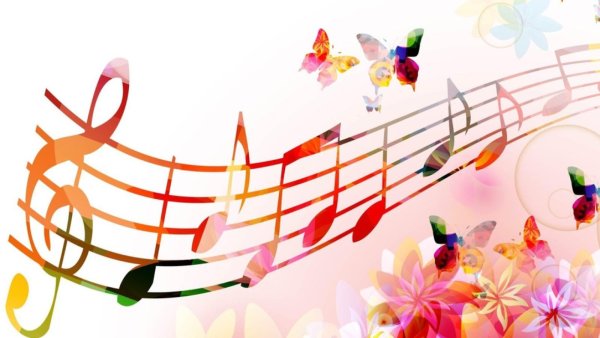 Иллюстрация весенние мелодии