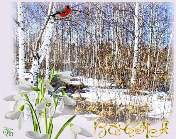 Приход весны