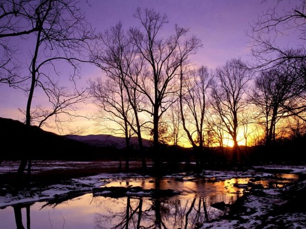 Красивые пейзажи ранней весны