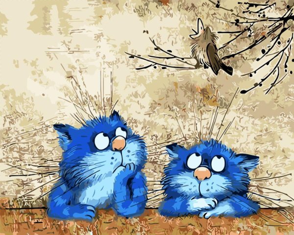 Художник Александр Зотов...коты