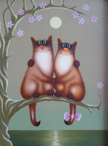 Весенний котик