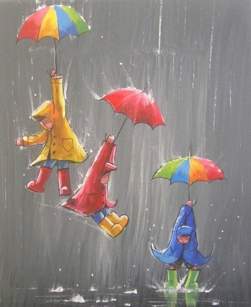 Самые красивые зонты