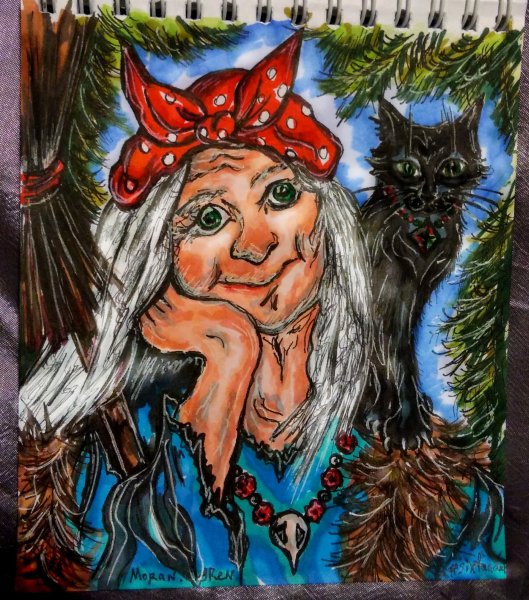 Баба Яга сказочница