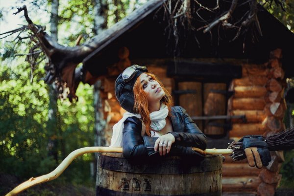 Баба Яга хромакей