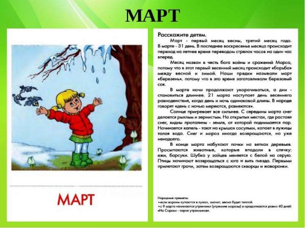 Весна надпись