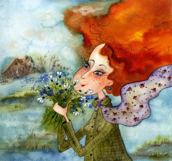 Картины Виктории Кирдий Весна