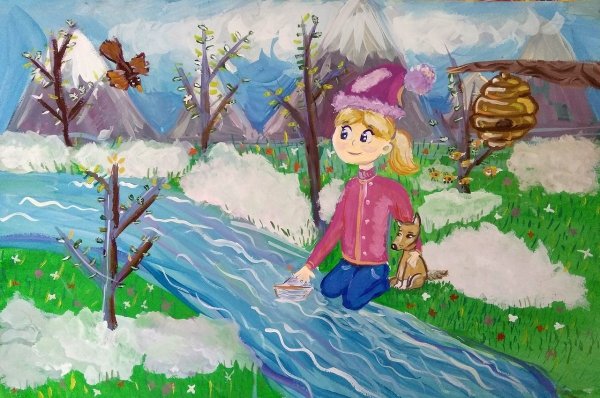 Весенний Ручеек для детей