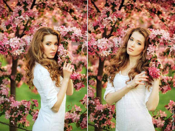 Фотосессия в сирени