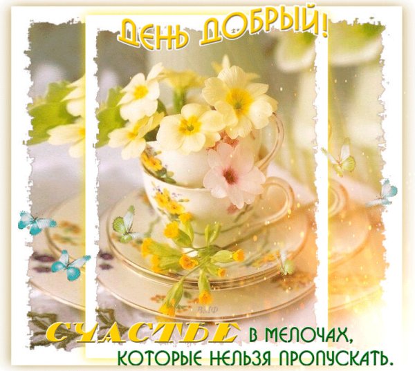 Открытки с добрым утром весенние