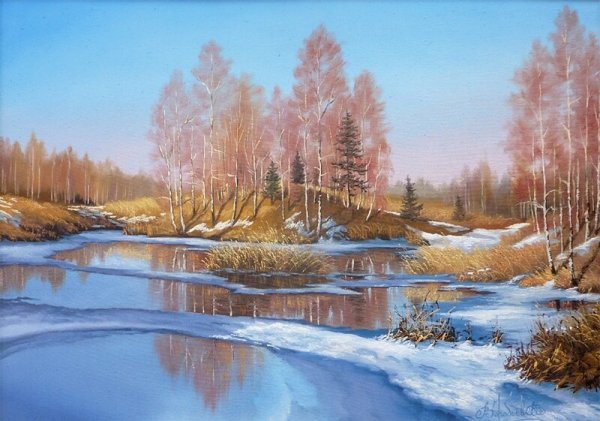 Ранняя Весна в Сибири