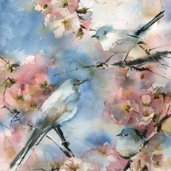 София Родионова акварель