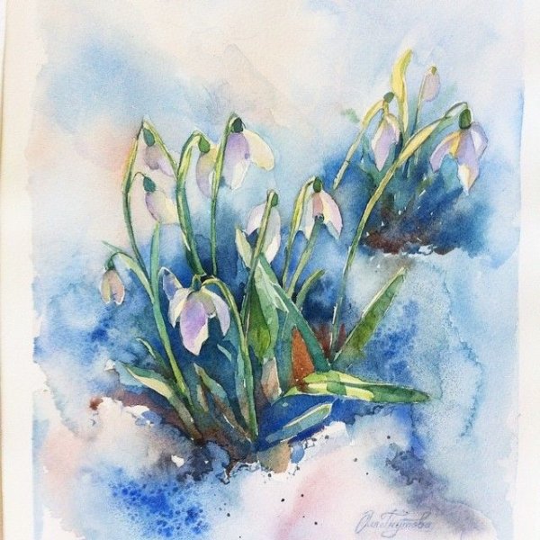 Подснежников кляксография