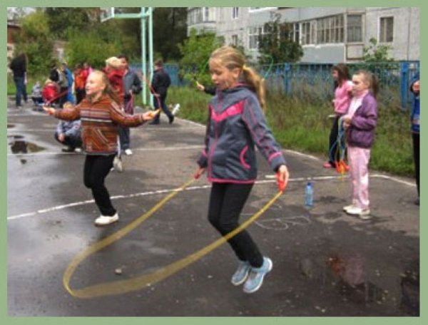 Дети весной