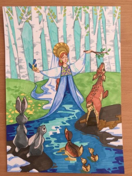 Весна Краса конкурс рисунков