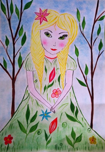 Весна рисунок