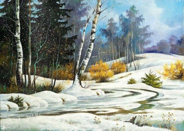 Тает снег бегут ручьи
