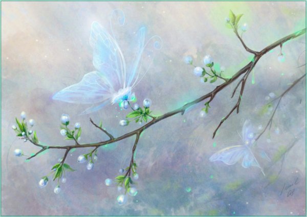 Весна животные