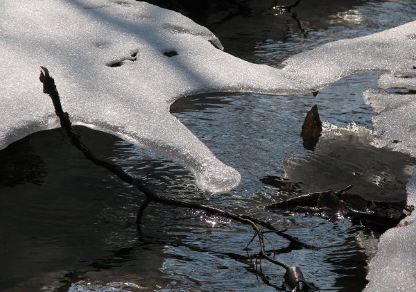 Весна тает снег