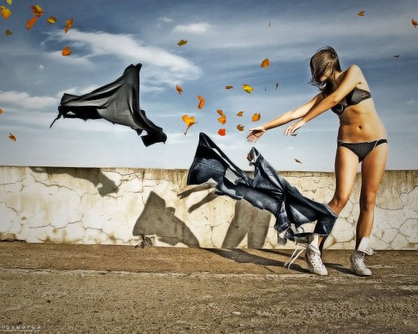 А теперь о погоде легкий апрельский ветерок