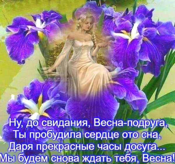 До свидания Весна Здравствуй лето