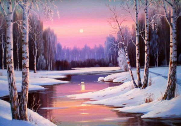 Художник Виктор Полстяной картины
