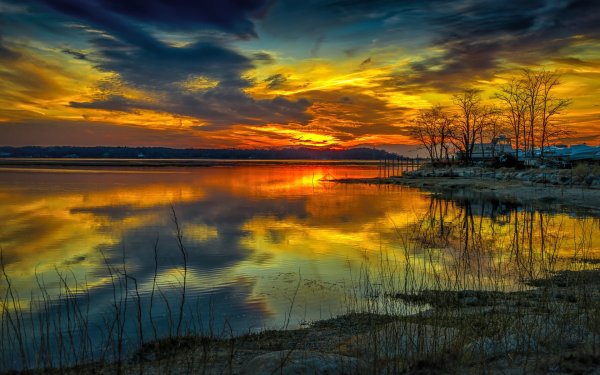 Природа закат