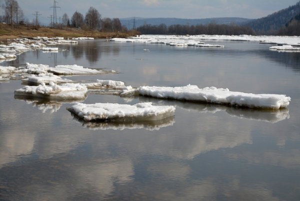 Усинск ледоход