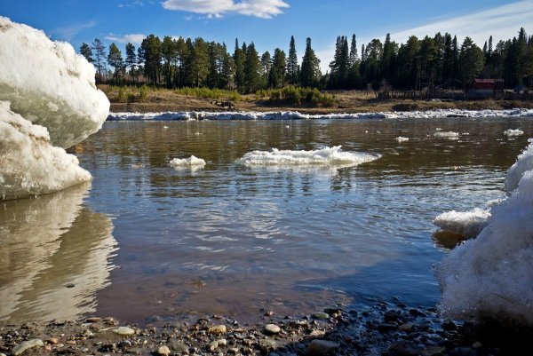 Река вскрылась