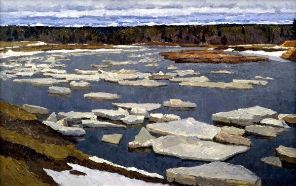 Жуковский Станислав ледоход