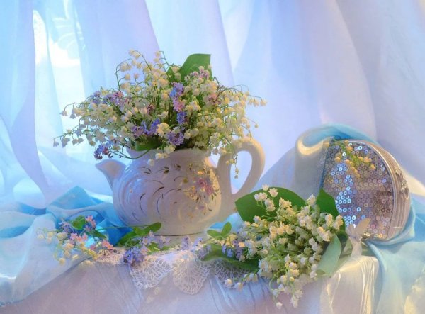 Синичка весной