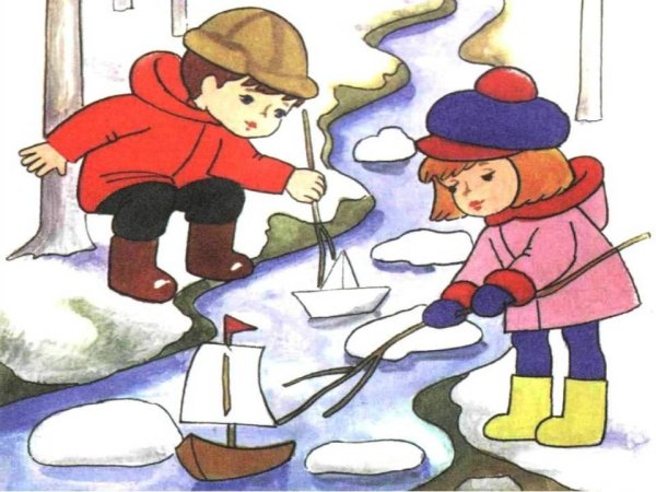 Безопасность детей весной